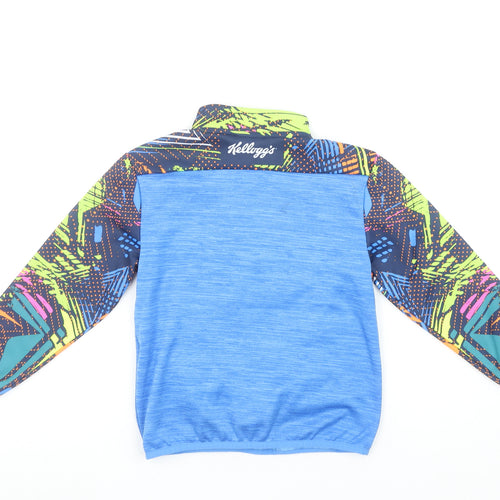 Masita Boys Blue GAA Col Camps 1/4 Zip Fleece Sweatshirt 4-5 Years