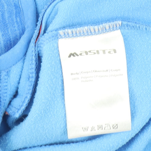 Masita Boys Blue GAA Col Camps 1/4 Zip Fleece Sweatshirt 4-5 Years