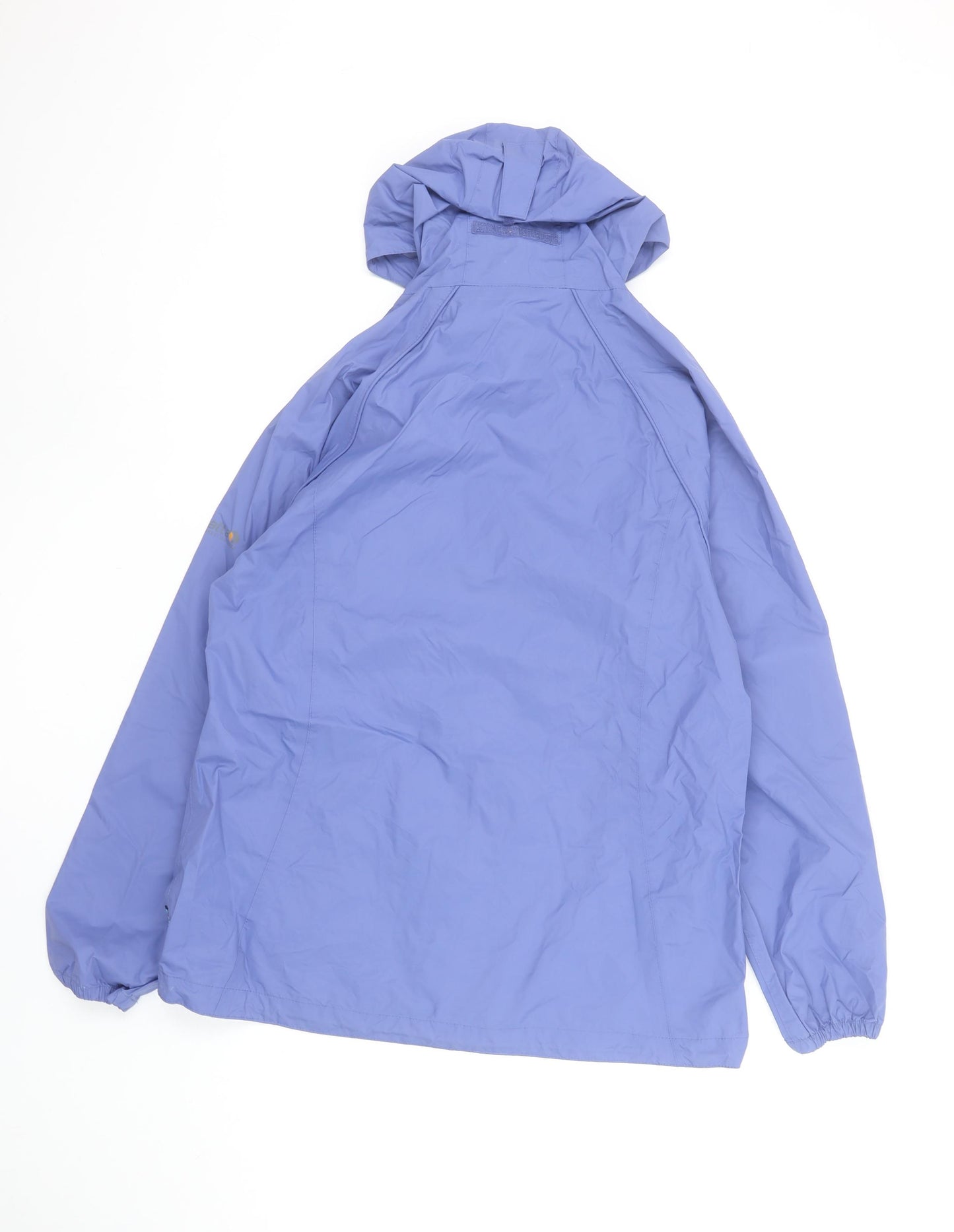Regatta Women's Blue Waterproof Hooded Rain Jacket Size 12