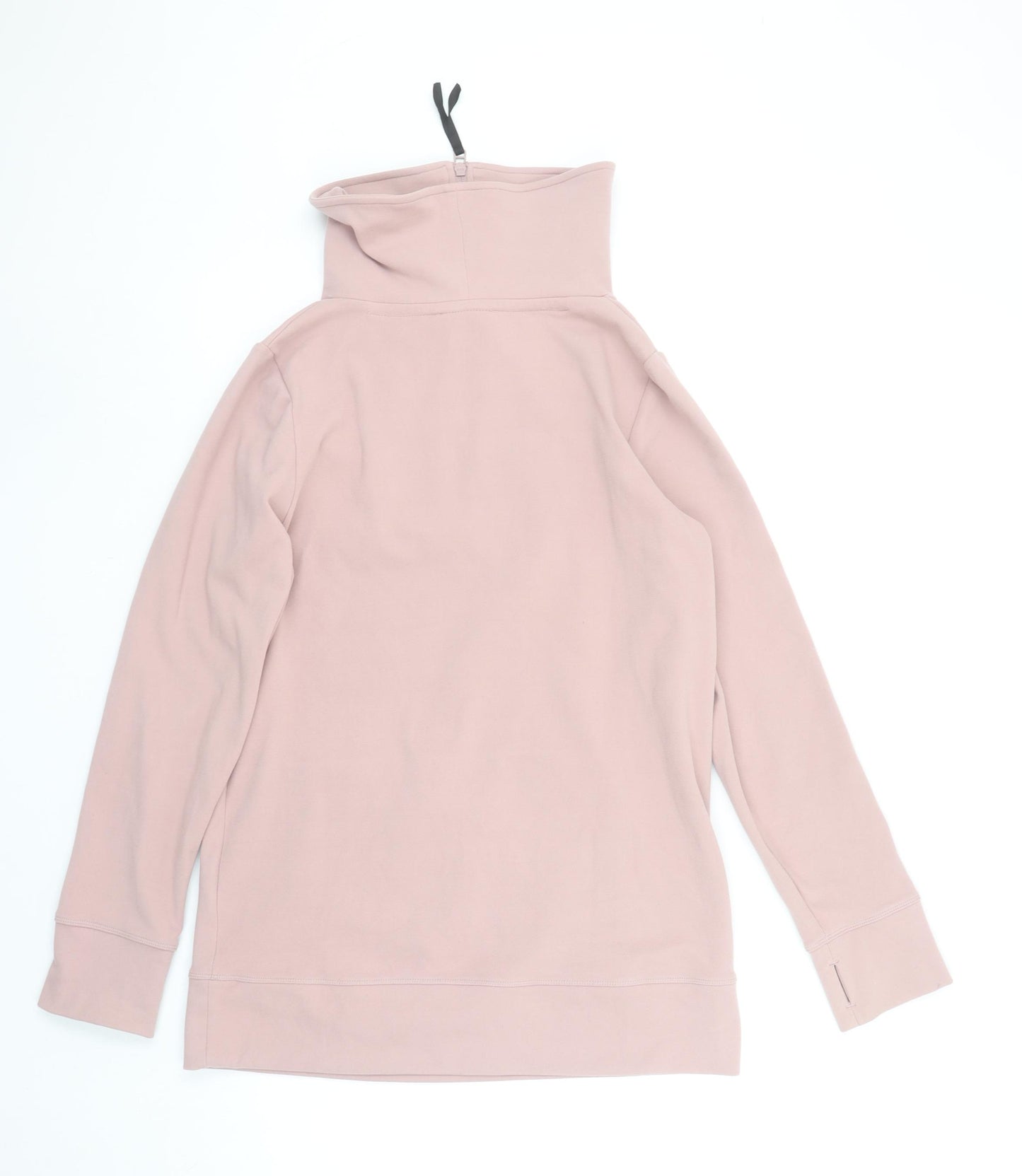 Next Women Pink Fleece 1/2 Zip Pullover Sweatshirt XS