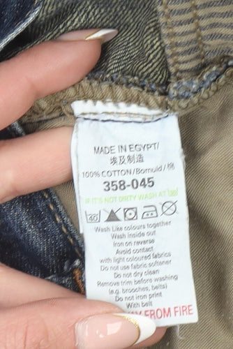 Next Men’s Blue Straight Leg Denim Jeans Size 32L Regular Fit