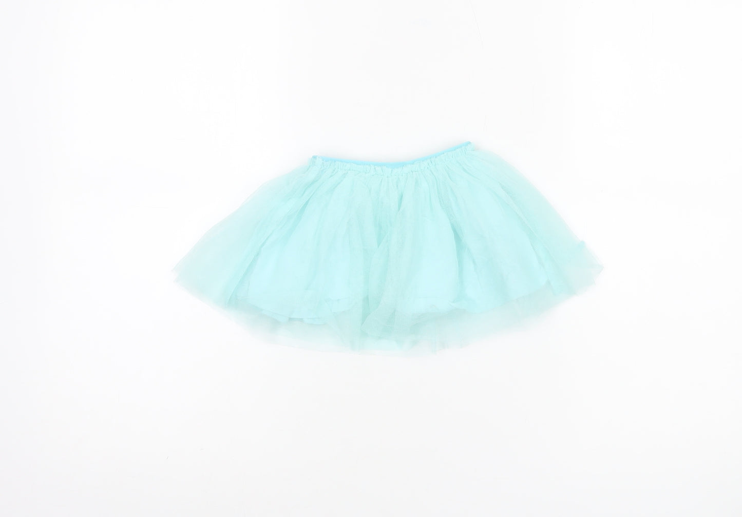 Monsoon Girls Blue Tutu Skirt 6-9 Months Party Layered Tulle