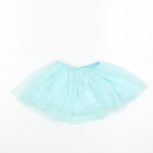 Monsoon Girls Blue Tutu Skirt 6-9 Months Party Layered Tulle