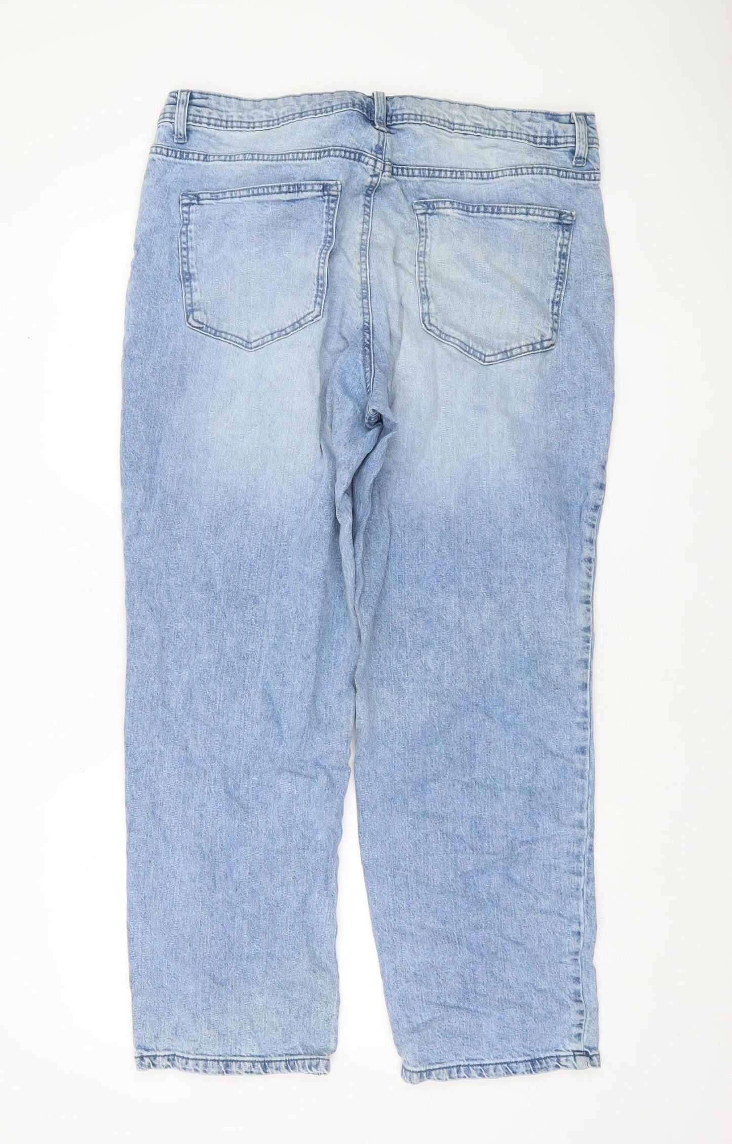 Denim Co. Men's Blue Relaxed Straight Fit Jeans W38 L30