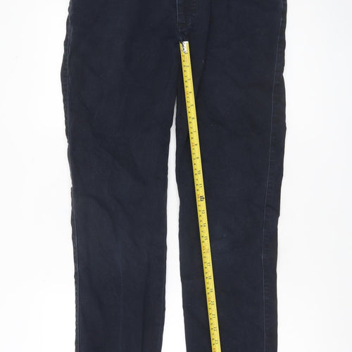 Bugatti Men's Blue Chino Trousers Size 20 Regular Fit Stretch Cotton