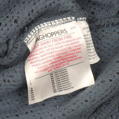 Craghoppers Women Blue 1/2 Zip Fleece Pullover Size S Outdoor Sweatshirt