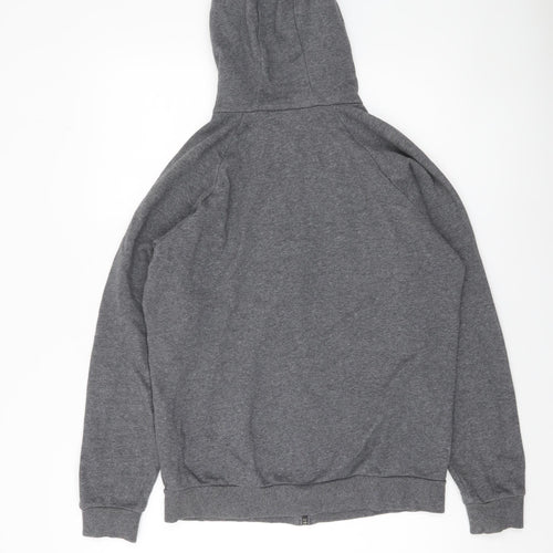 Under Armour Men's Grey Full Zip Hoodie Size S Fleece Lined