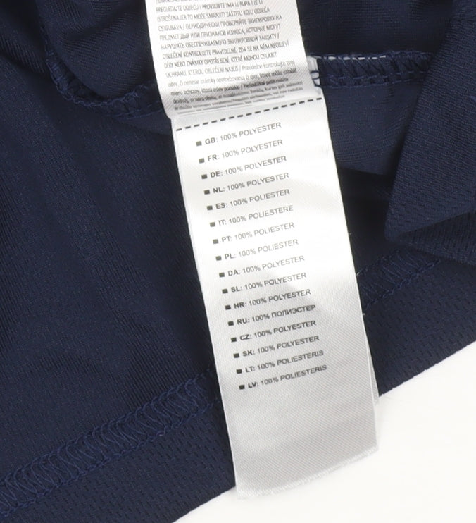 Trespass Men’s Blue Quick Dry Performance Polo Shirt Size L