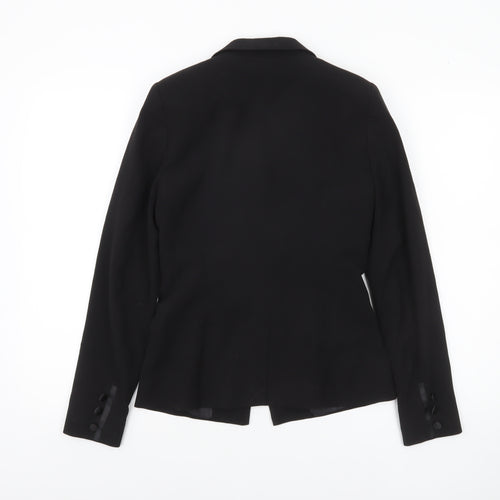 Very Women’s Black Slim Fit Single-Breasted Blazer UK 8