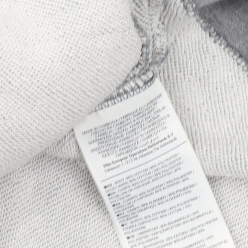 Nike Men's Grey Full Zip Hoodie Size S Regular Fit