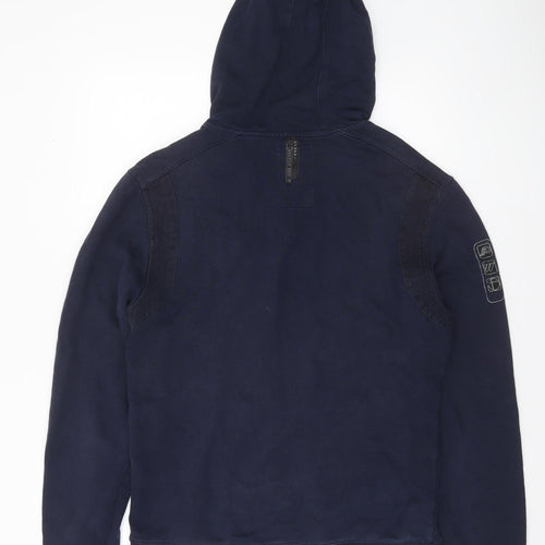 Red Herring Men's Navy Blue Pullover Hoodie Size M Cotton