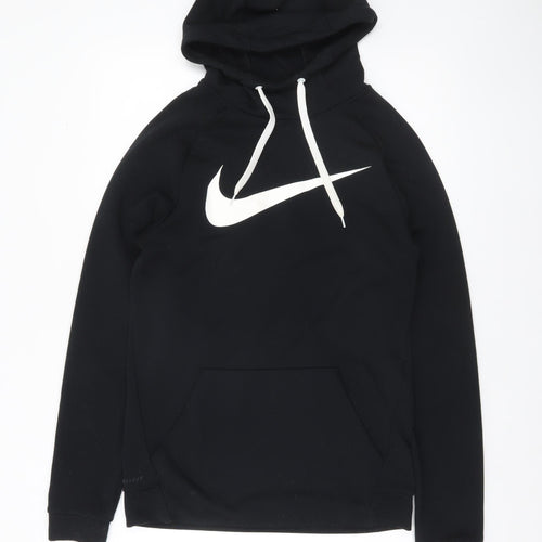 Nike Men’s Black Dri-FIT Pullover Hoodie Small Sportswear