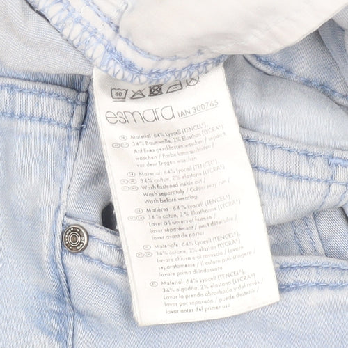 Esmara Women’s Light Blue High Waist Super Skinny Jeans Size 16