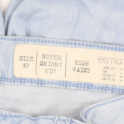 Esmara Women’s Light Blue High Waist Super Skinny Jeans Size 16