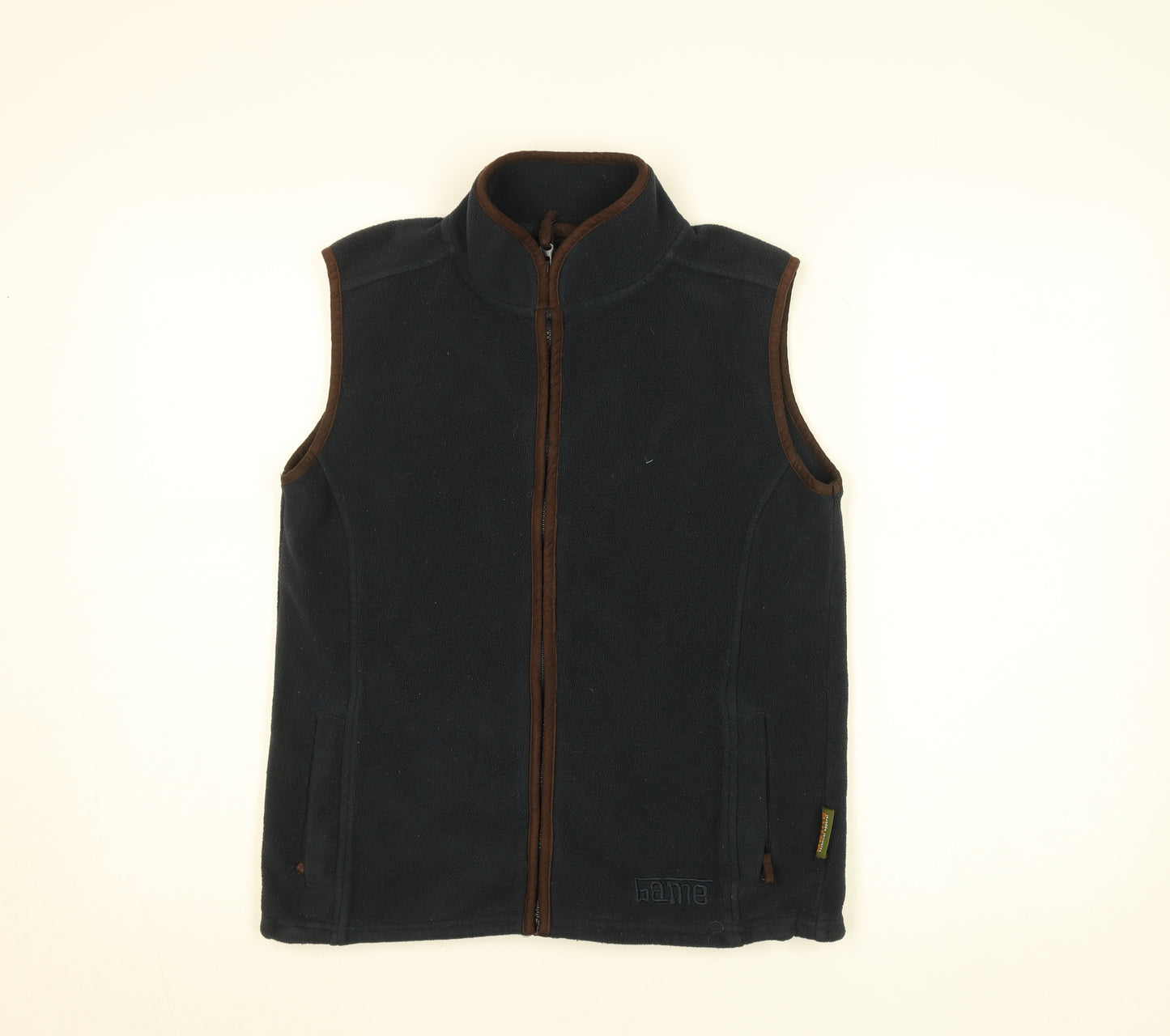 Game Womens Black Fleece Bodywarmer Waistcoat Size 13