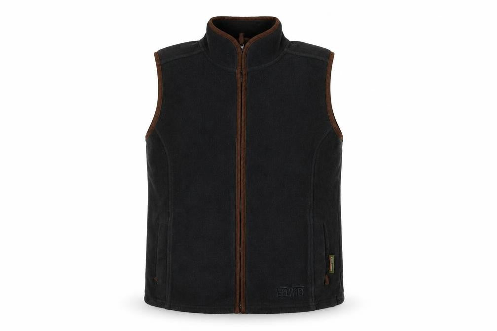 Game Womens Black Fleece Bodywarmer Waistcoat Size 13