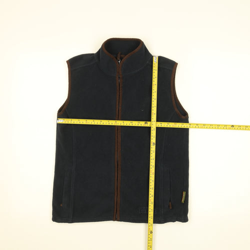 Game Womens Black Fleece Bodywarmer Waistcoat Size 13