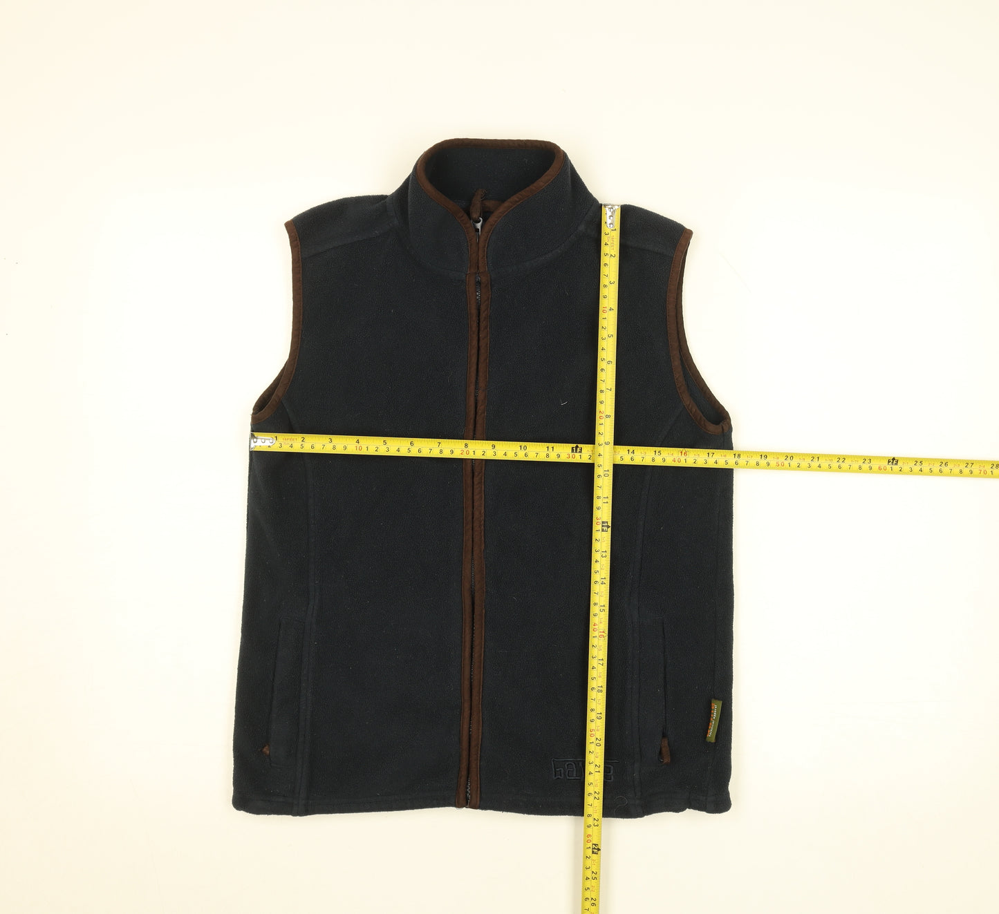 Game Womens Black Fleece Bodywarmer Waistcoat Size 13