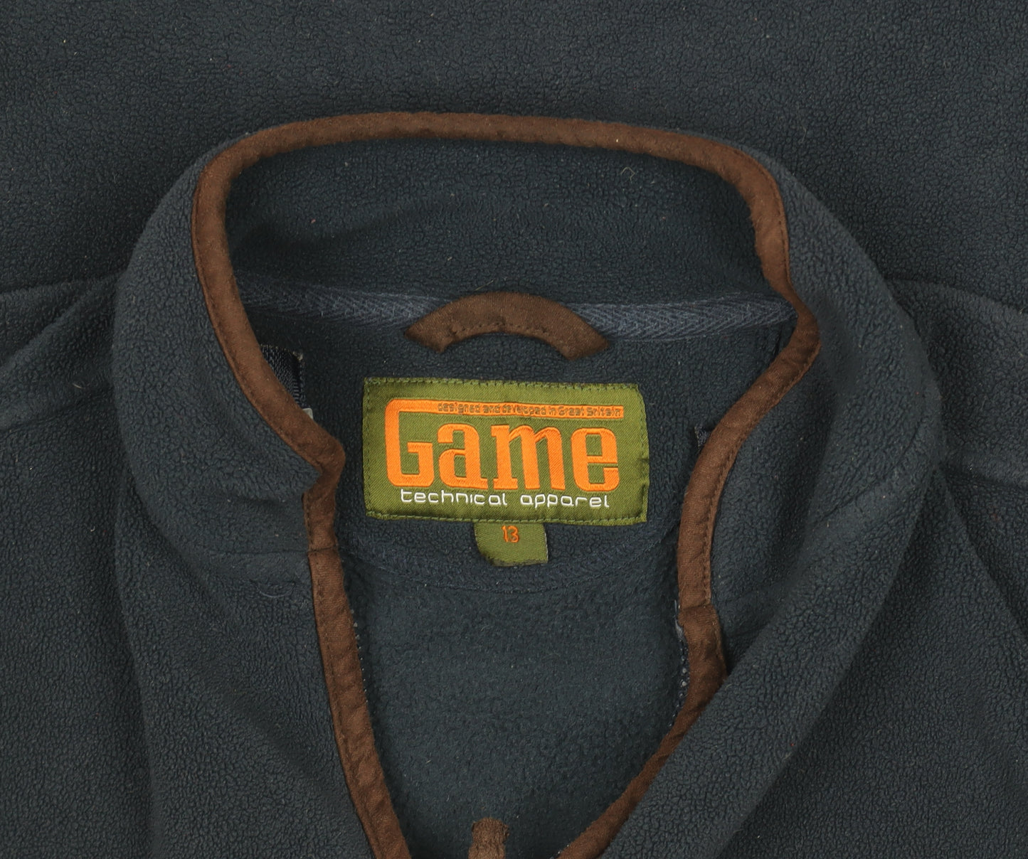 Game Womens Black Fleece Bodywarmer Waistcoat Size 13