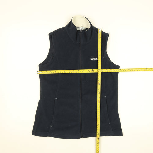 Regatta Women's Blue Fleece Zip Waistcoat Size 10 Outdoor Bodywarmer