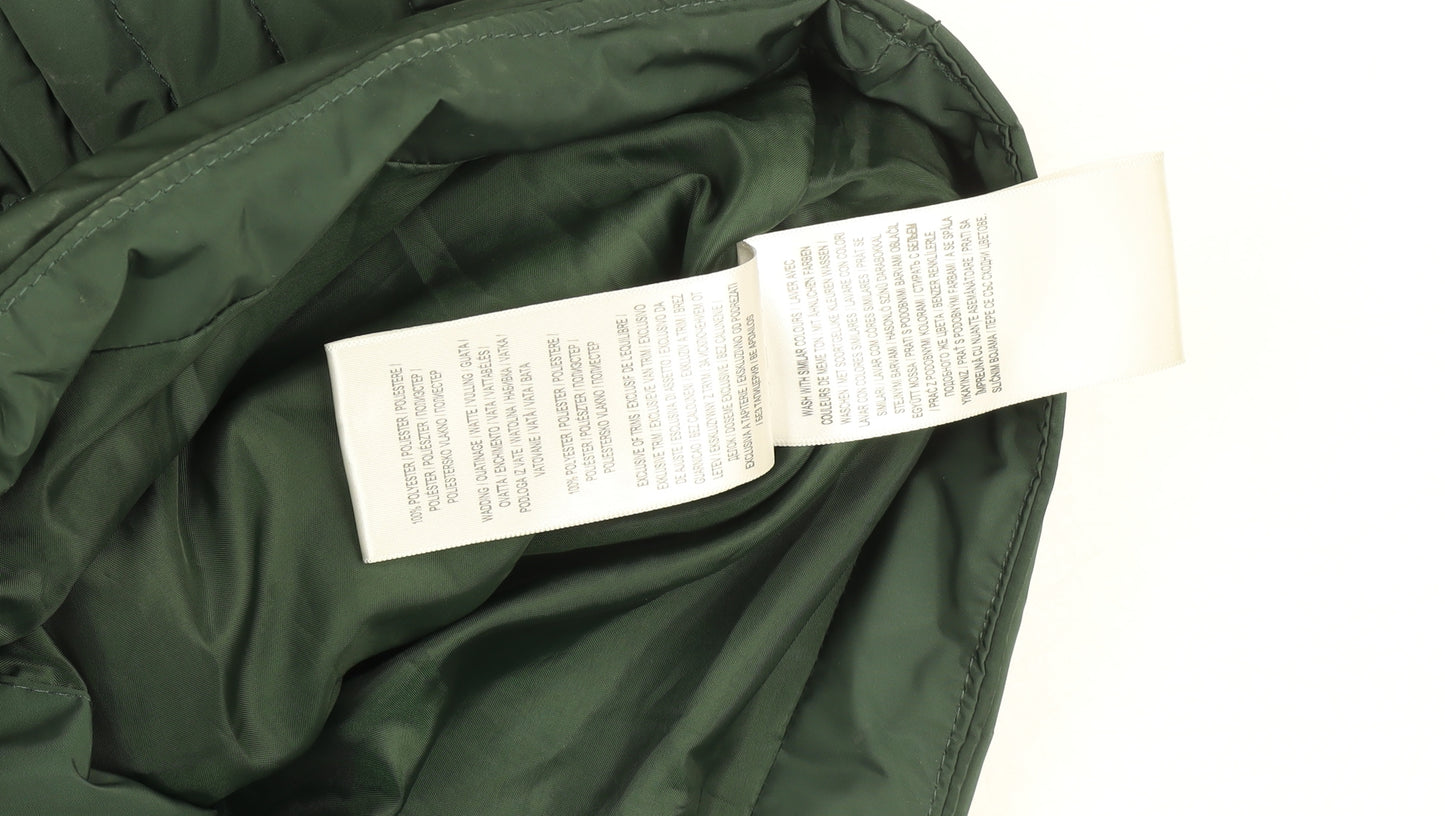 Tokyo Laundry Women’s Green Quilted Puffer Jacket UK 12