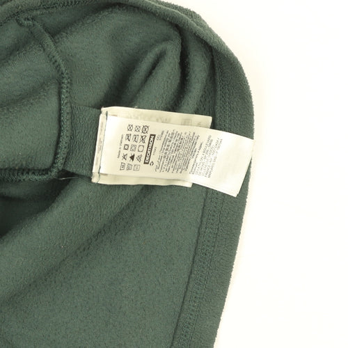 Nautica Men's Black Fleece Zip-Up Jacket Size L Regular Fit