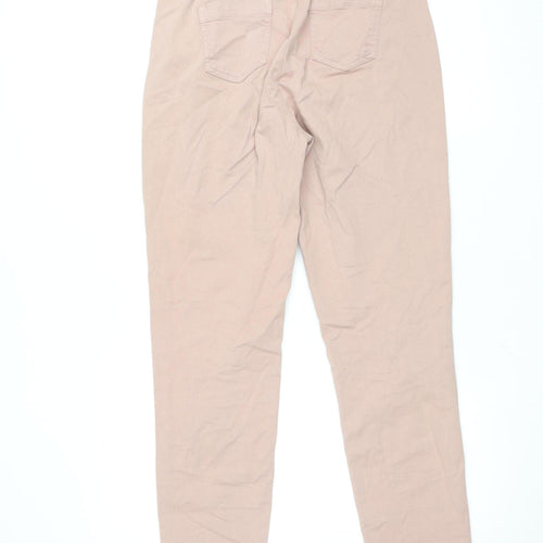 Primark Women’s Beige Straight Fit Denim Jeans Size 8 Regular
