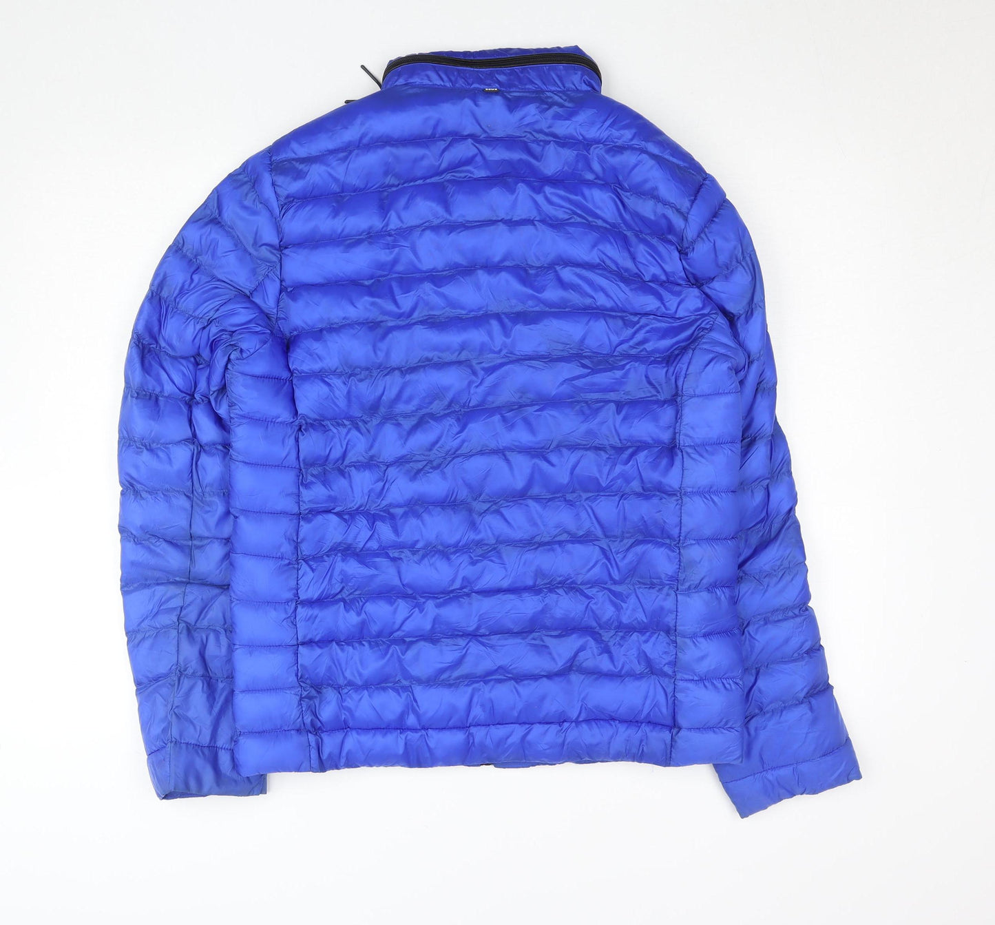 XV Kings Men's Blue Regular Fit Puffer Jacket Size M