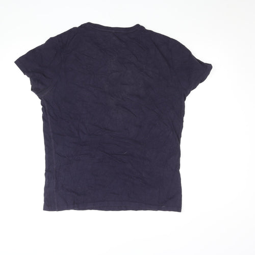 Superdry Men's Blue Vintage Graphic Crew Neck T-Shirt Size S