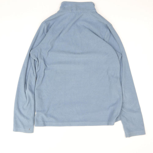 Regatta Women Blue Fleece Half Zip Outdoor Jumper UK 12