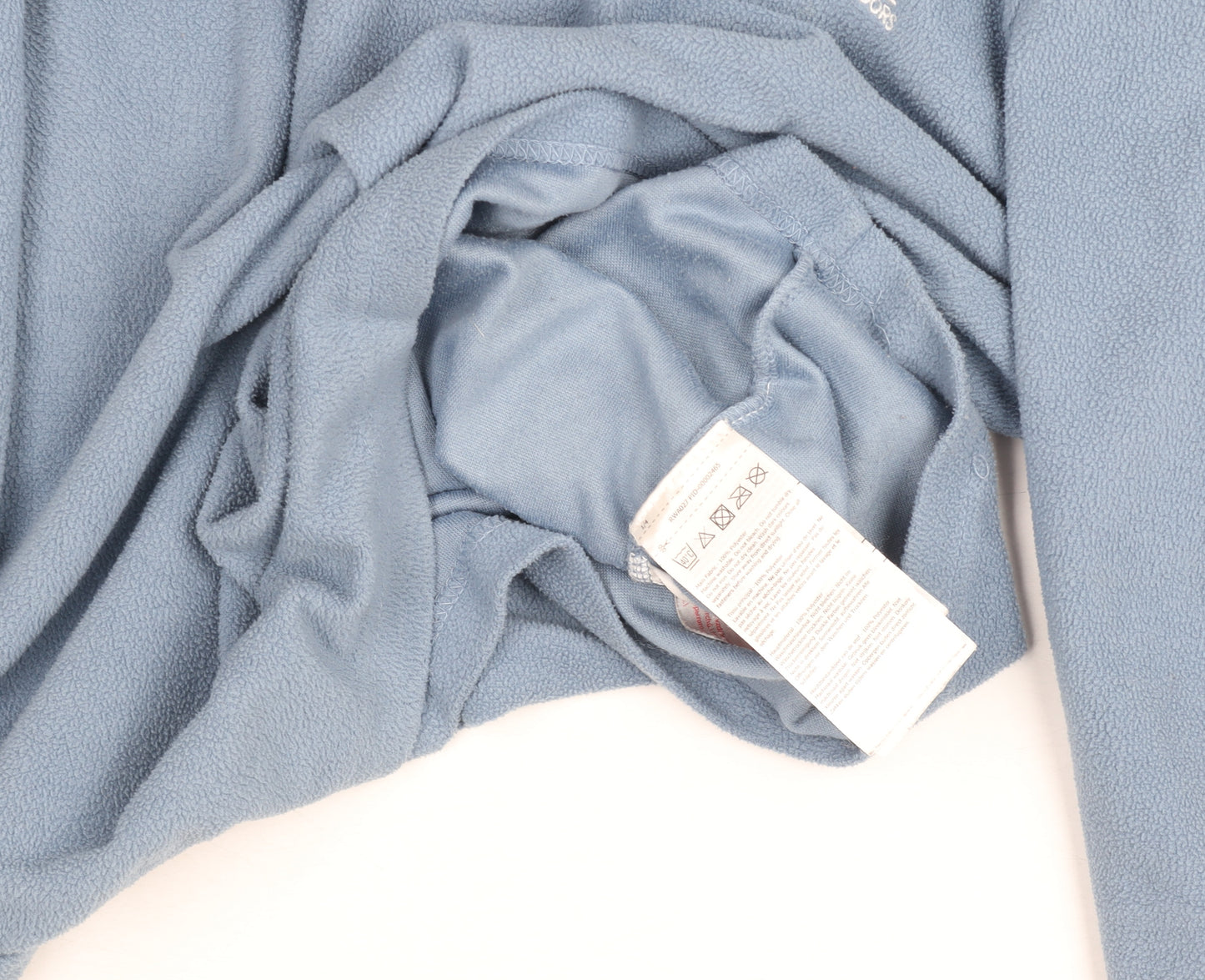Regatta Women Blue Fleece Half Zip Outdoor Jumper UK 12