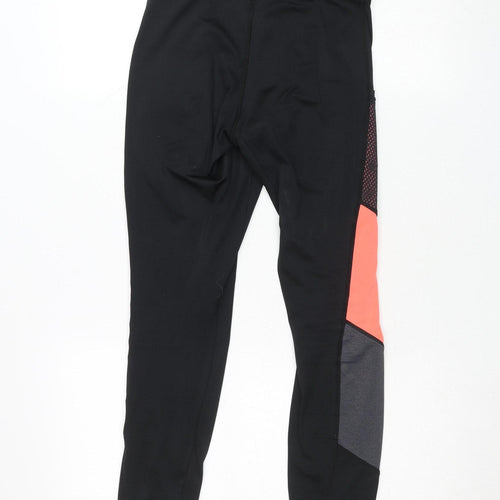 Sondico Women's Black Colourblock Sports Leggings Size 12