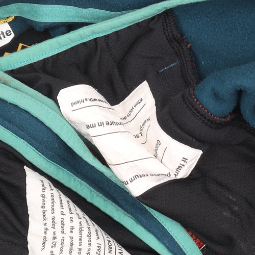 REI Co-op Boys Blue Fleece Full Zip Jacket Size 10-12 Years Lightweight Outdoor