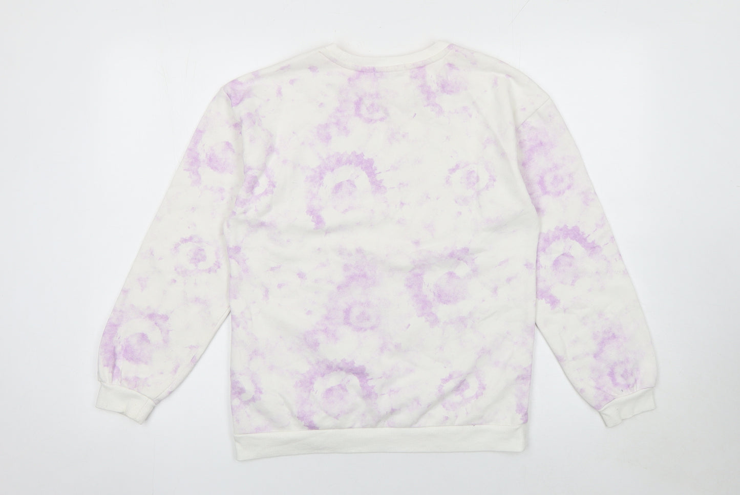 Primark Girls Multicoloured Tie Dye Heart Pullover Sweatshirt 12-13 Years