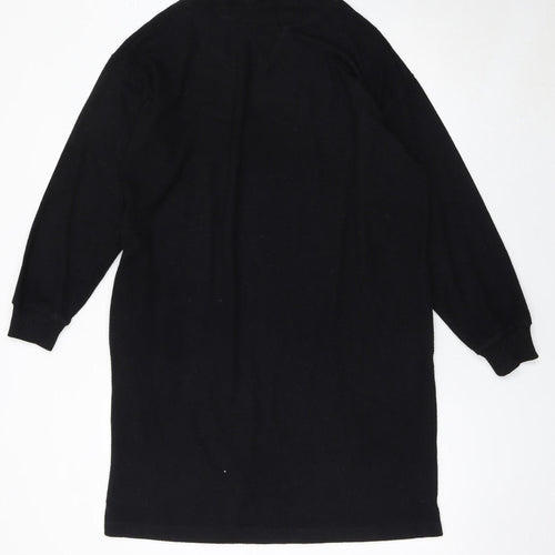 Marks and Spencer Women's Black Size 12 Shift Knit Dress