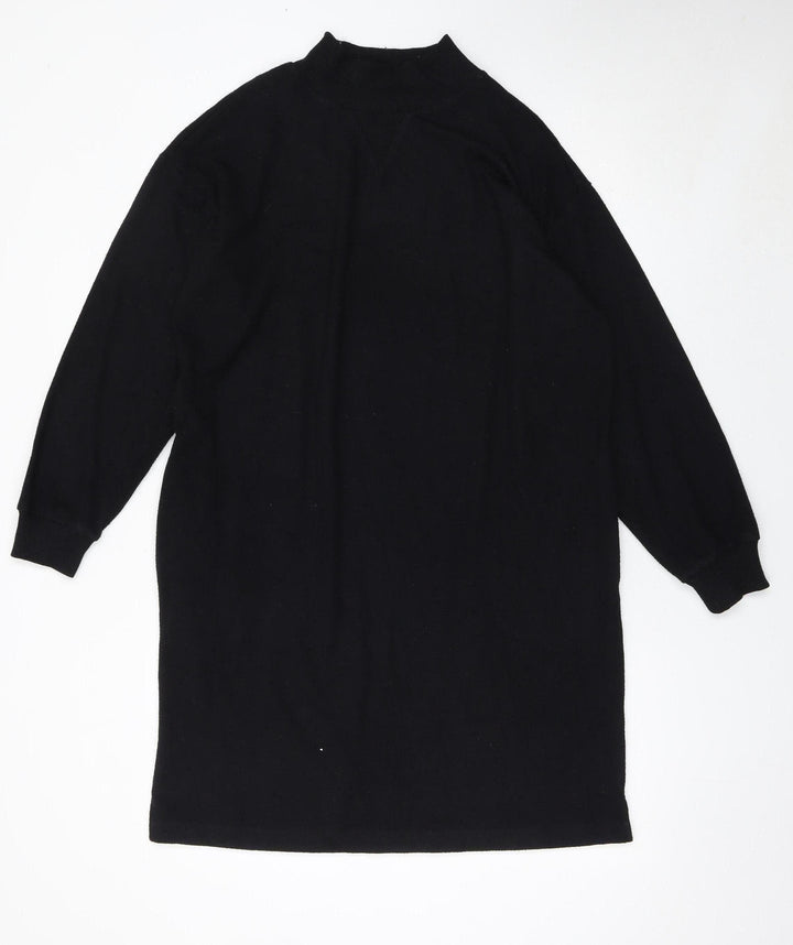 Marks and Spencer Women's Black Size 12 Shift Knit Dress