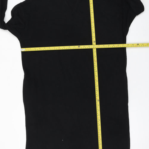 Marks and Spencer Women's Black Size 12 Shift Knit Dress
