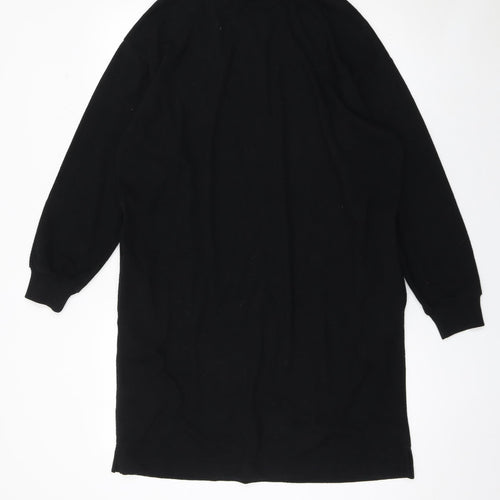 Marks and Spencer Women's Black Size 12 Shift Knit Dress