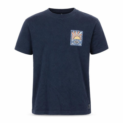 Rip Curl Boys Blue Graphic Surf Print Cotton T-Shirt Size 12 Years