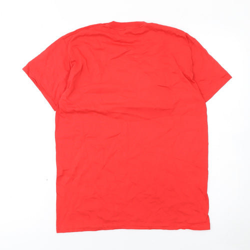 Fruit of the Loom Women's Red Thing 2 Graphic T-Shirt Small Cotton Short Sleeve