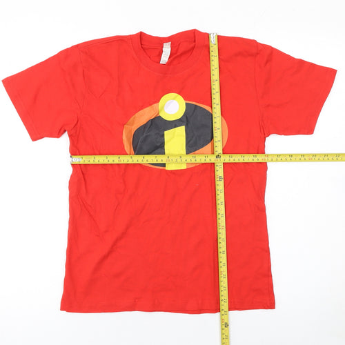 Casual Classics Boys Red The Incredibles Graphic Short Sleeve T-Shirt 12-13 Years