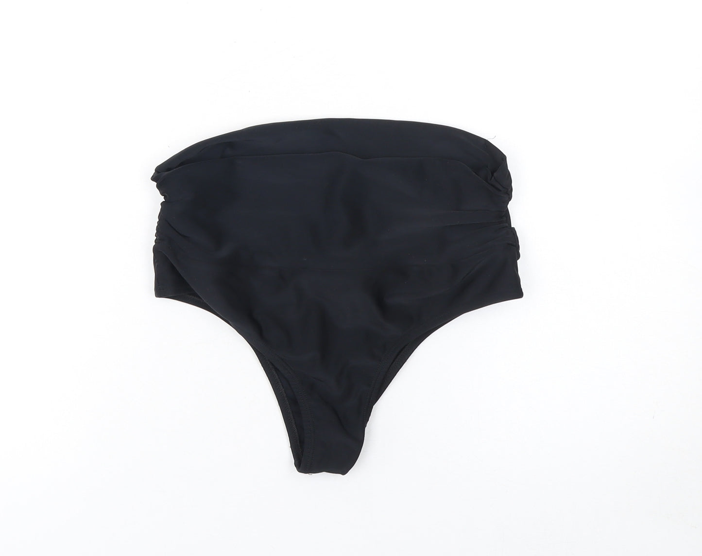 Liquido Women Black High-Waisted Swim Bottom M