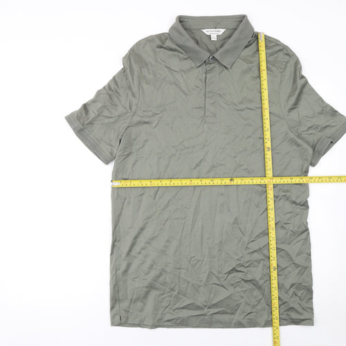 Marks and Spencer Men’s Green Supima Cotton Polo Shirt XL