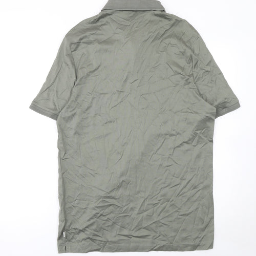 Marks and Spencer Men’s Green Supima Cotton Polo Shirt XL