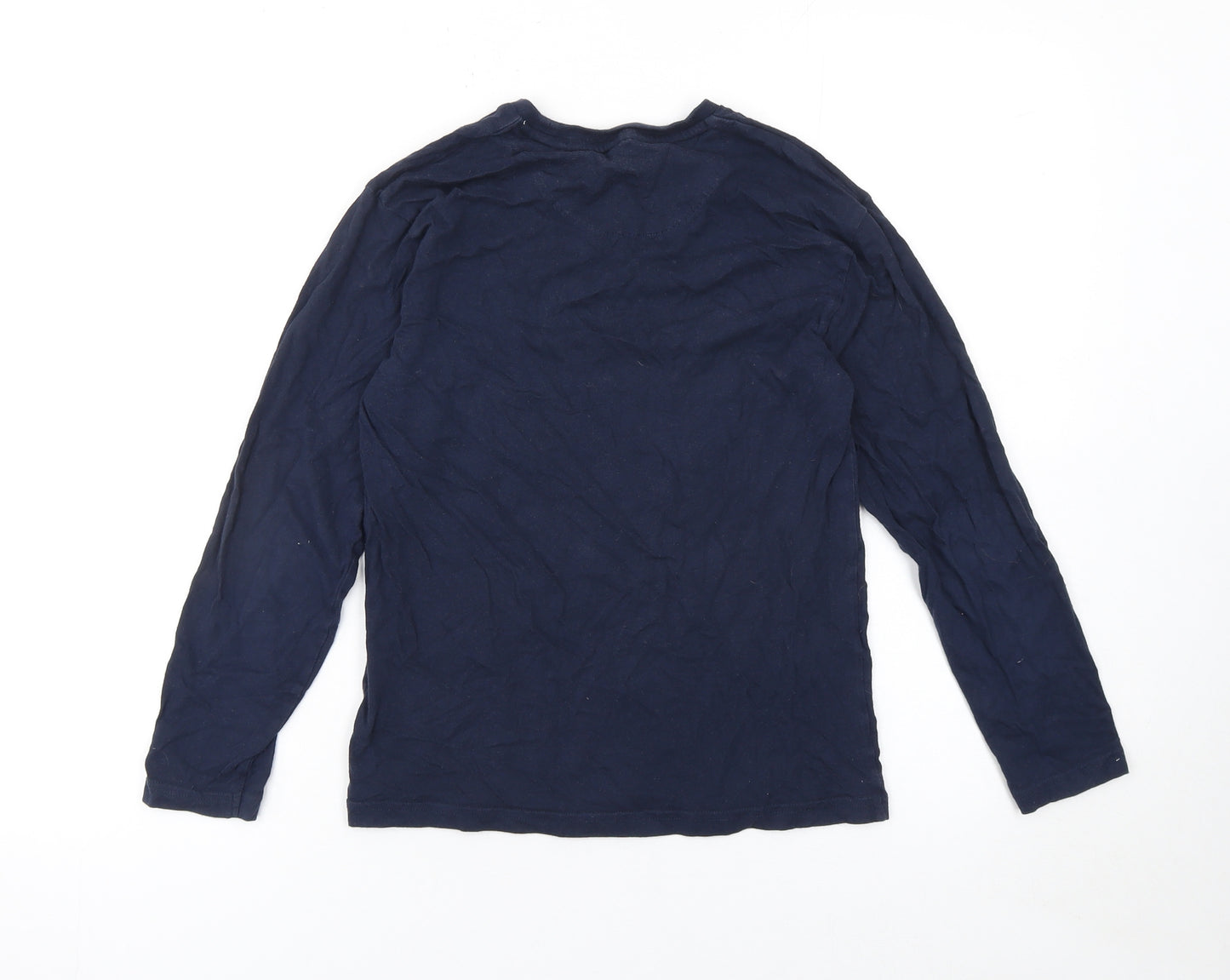 Marks and Spencer Boys Blue Harry Potter Hogwarts Long Sleeve T-Shirt 10 Years