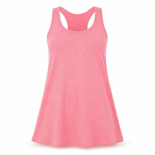 Matalan Women's Pink Polka Dot Sleeveless Nightshirt Size 12-14