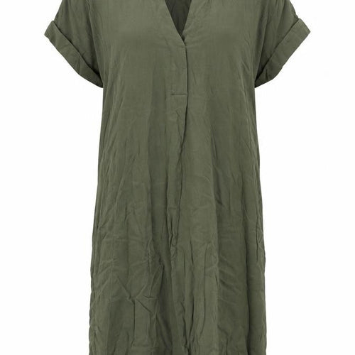 Anna Glover Women’s Green Viscose Shirt Dress Size 6