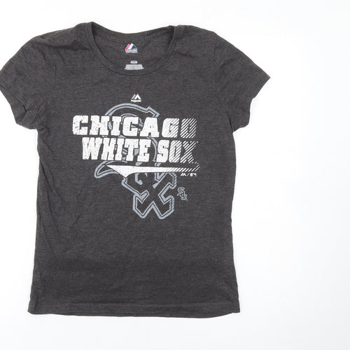 Majestic Women's Grey Chicago White Sox T-Shirt Size S