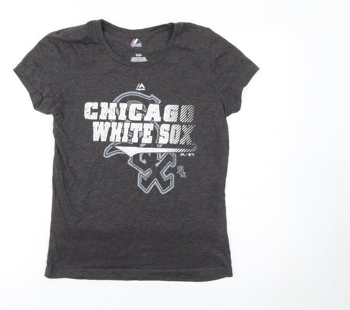 Majestic Women's Grey Chicago White Sox T-Shirt Size S