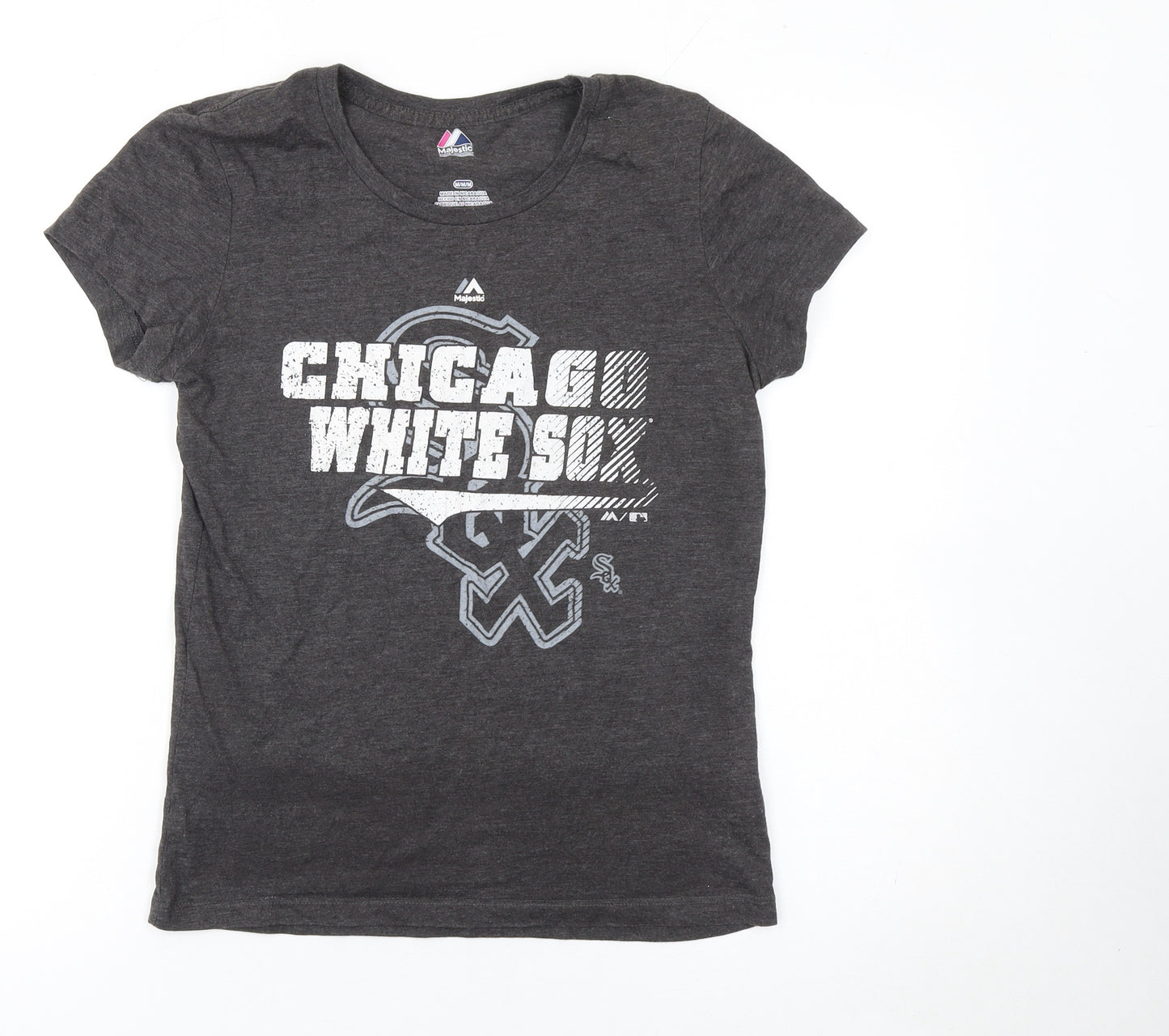 Majestic Women's Grey Chicago White Sox T-Shirt Size S